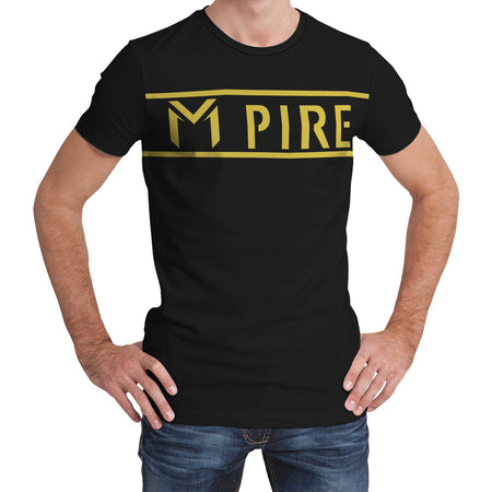 T-shirt Mpire horizontal jaune